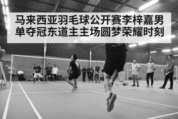 马来西亚羽毛球公开赛李梓嘉男单夺冠东道主主场圆梦荣耀时刻
